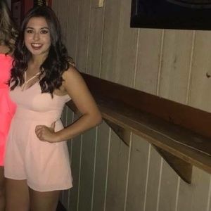 Blush pink Romper from Tobi